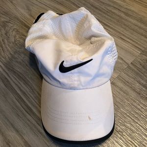 Nike white hat